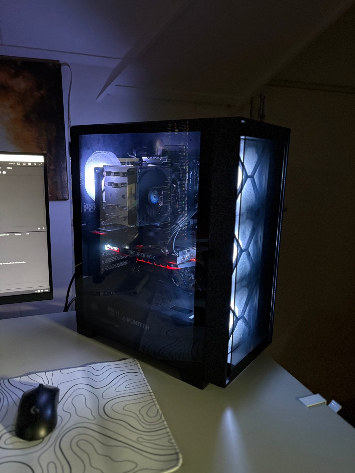 Gaming Pc Custom Build, Computers en Software, Desktop Pc's, HDD, Verzenden, Zo goed als nieuw, Gaming