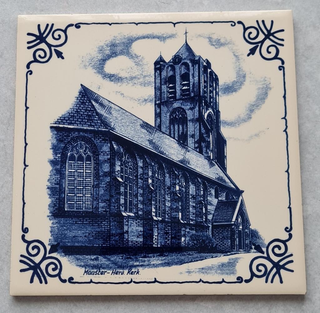 Tegel - Hervormde Kerk Monster, Ophalen of Verzenden
