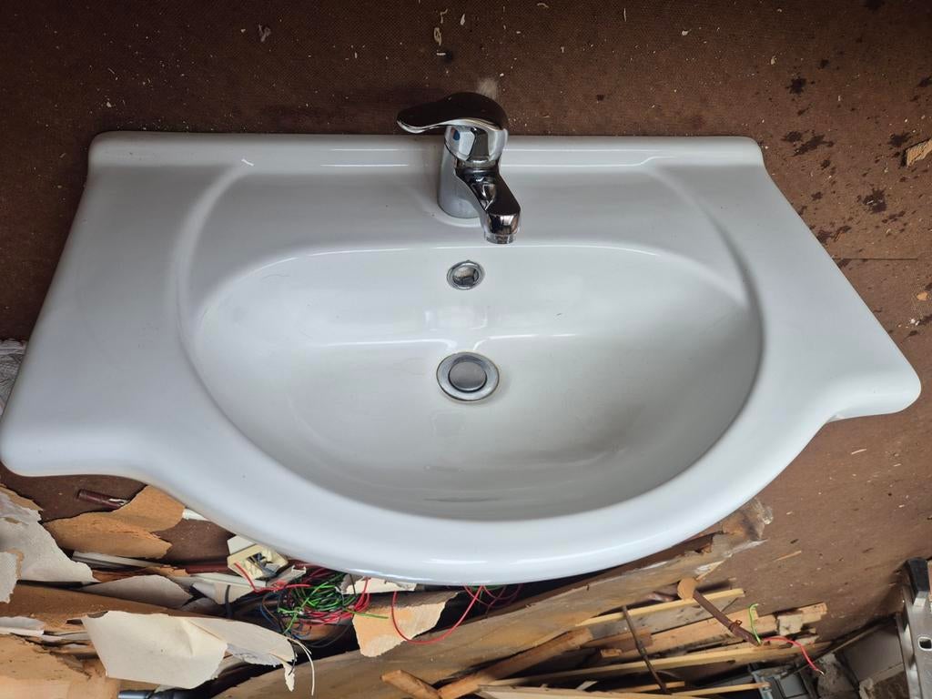 Ceramica Gravena Italië Inbouwwastafel - Gebruikt, Ophalen, Gebruikt, Wastafel