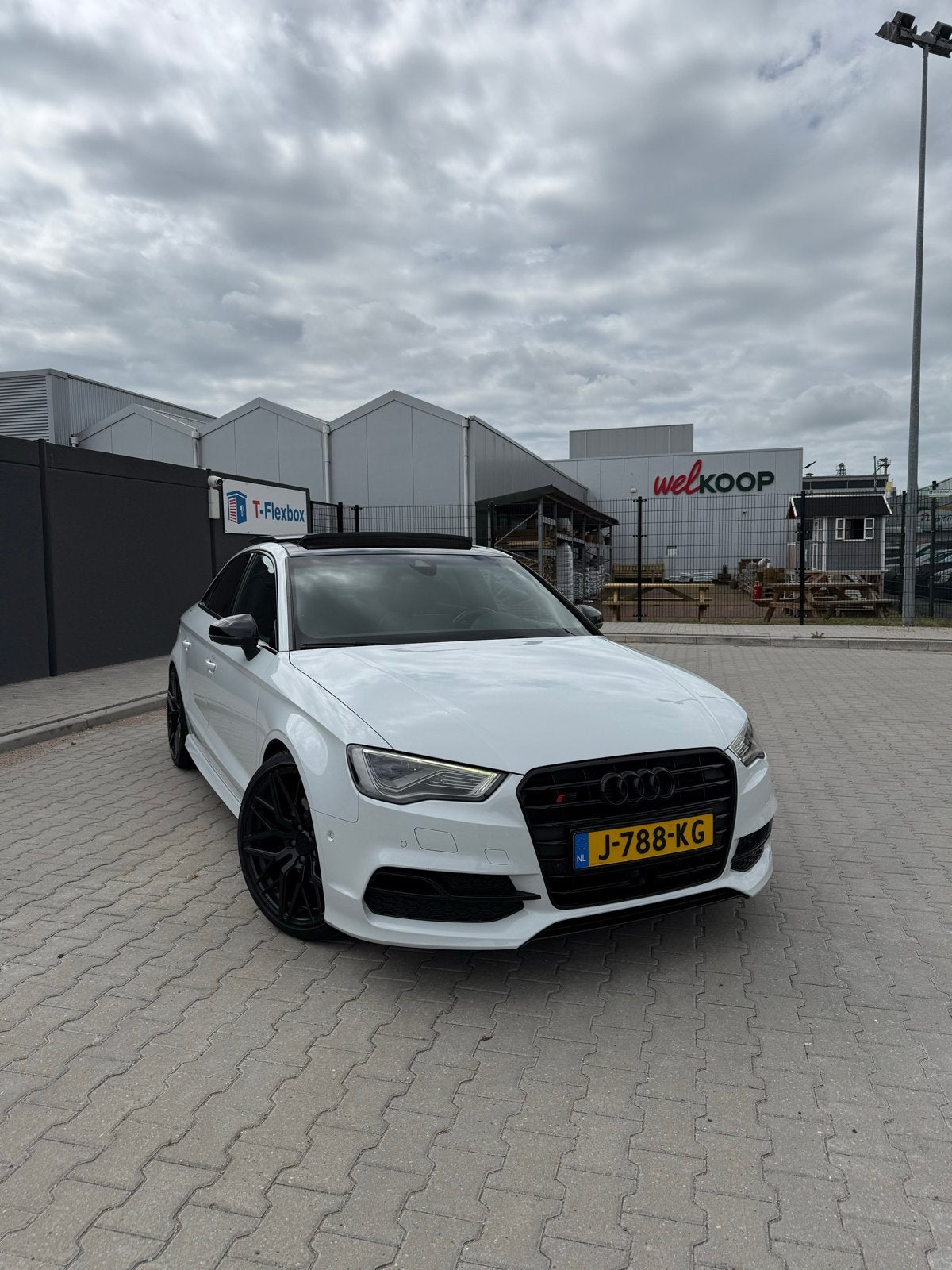 Audi S3 Look 3x s-line (Full Option), Auto's, Audi, Particulier, A3, ABS, Adaptieve lichten, Adaptive Cruise Control, Airbags