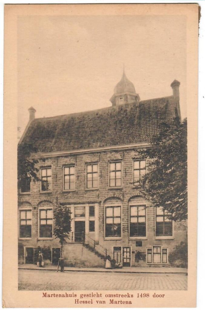 Franeker - Martenahuis, Verzenden, Voor 1920, Ongelopen, Friesland