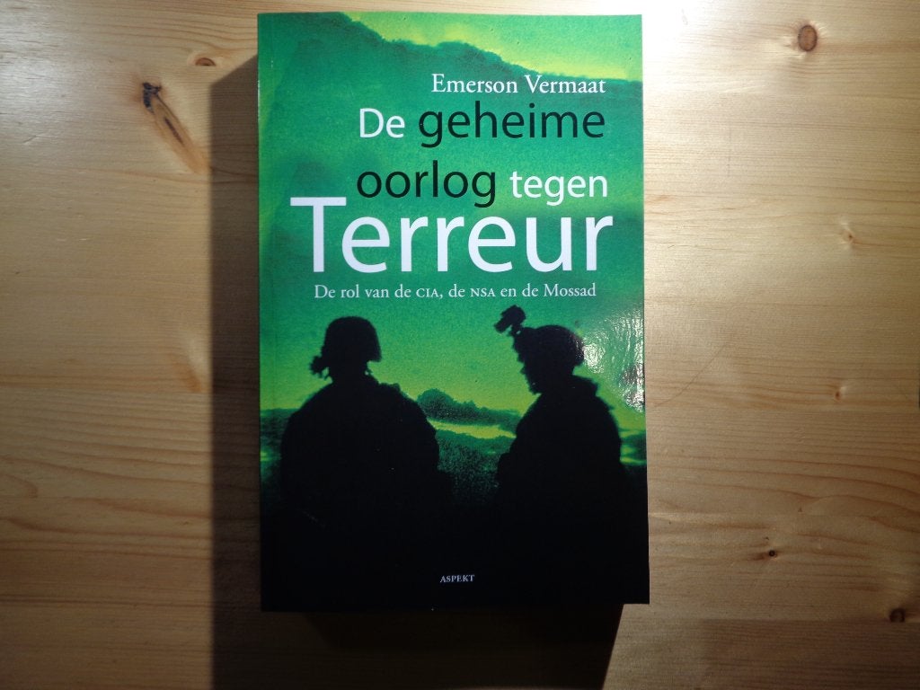 Emerson Vermaat - De geheime oorlog tegen terreur, Ophalen, Niet van toepassing, Zo goed als nieuw, Emerson Vermaat