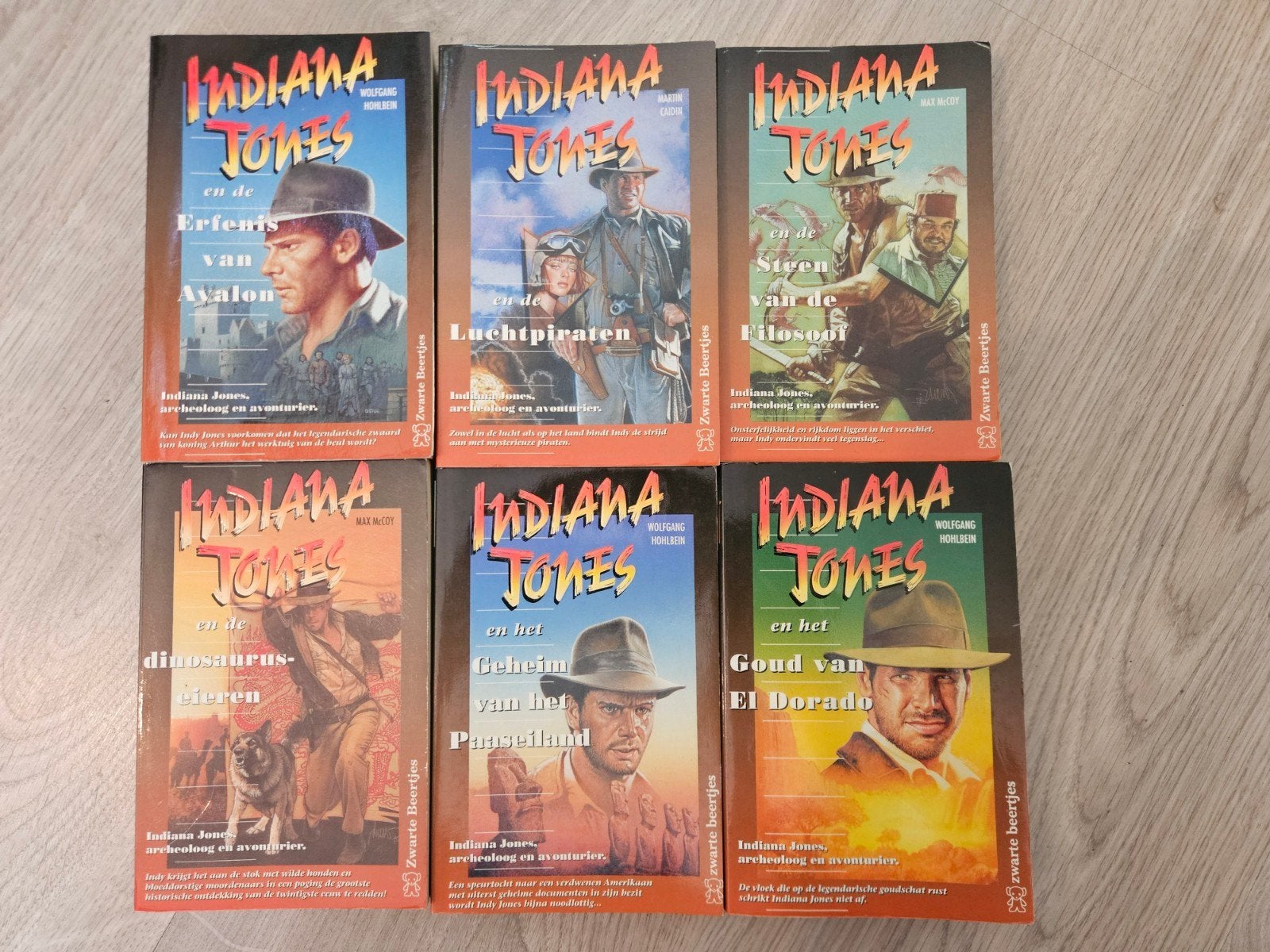 Te ruil: Indiana Jones Boekenreeks - 6 delen, Boeken, Ophalen of Verzenden