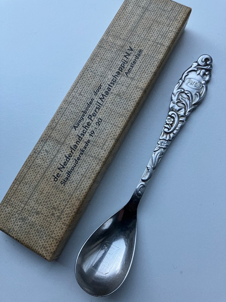 Theelepel Persil, Antiek en Kunst, Ophalen