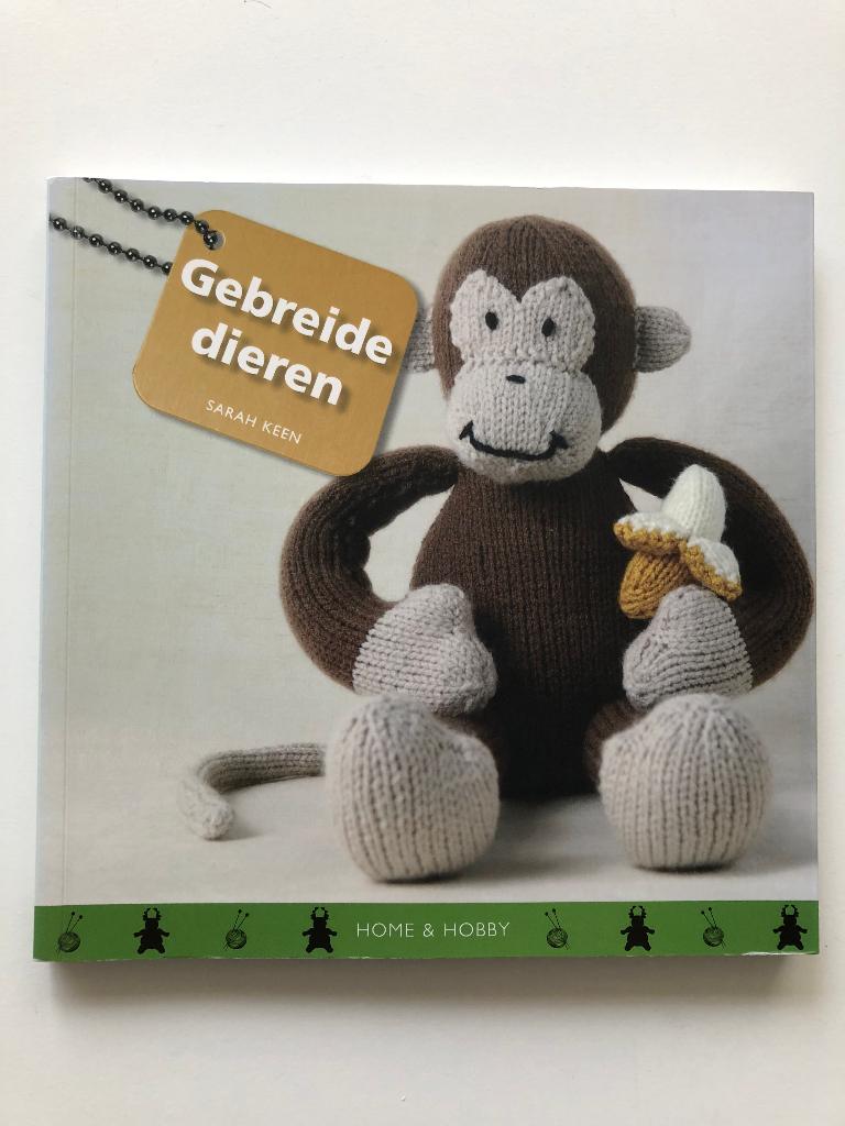 Gebreide dieren, Boeken, Hobby en Vrije tijd, Zo goed als nieuw, Breien en Haken, Verzenden