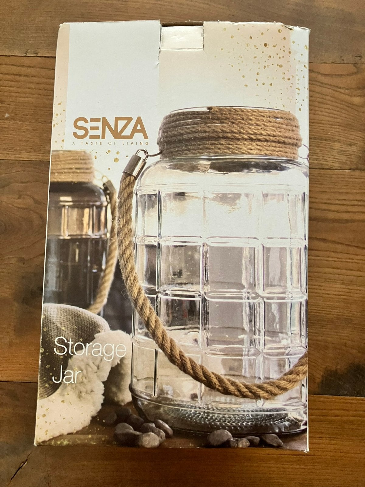 Senza Glazen Pot, voor  binnen/buiten, tuin/terras.  Nieuw!, Overige typen, Ophalen, Nieuw, Glas