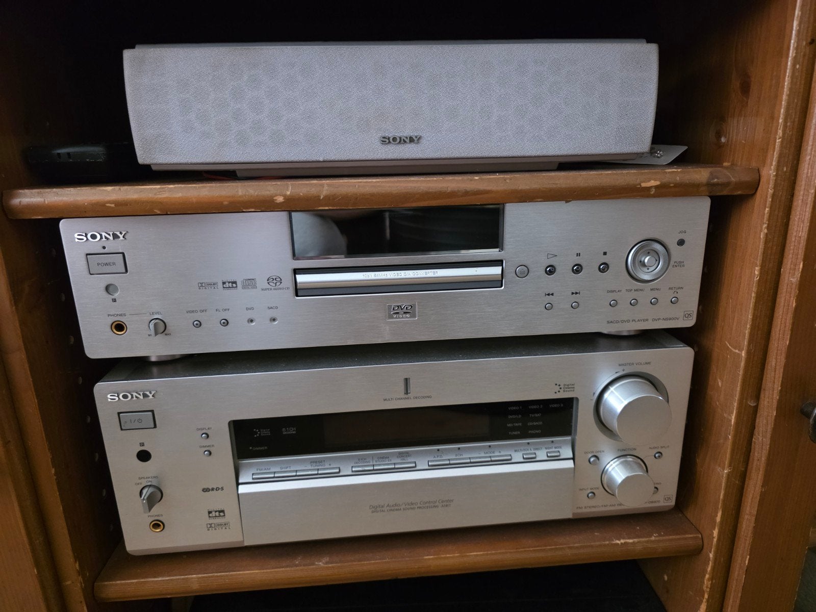 Sony QS grote set, Audio, Tv en Foto, Stereo-sets, Ophalen, Gebruikt, Losse componenten, Sony