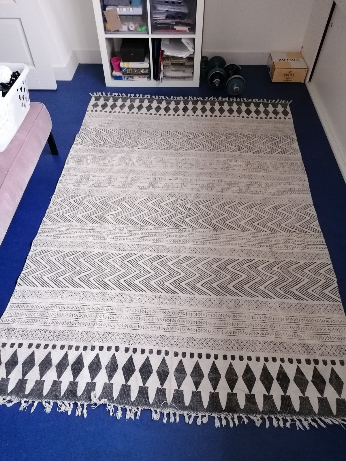 House Doctor vloerkleed Block 230x160, Huis en Inrichting, Stoffering | Tapijten en Kleden, Ophalen of Verzenden, Gebruikt, Rechthoekig