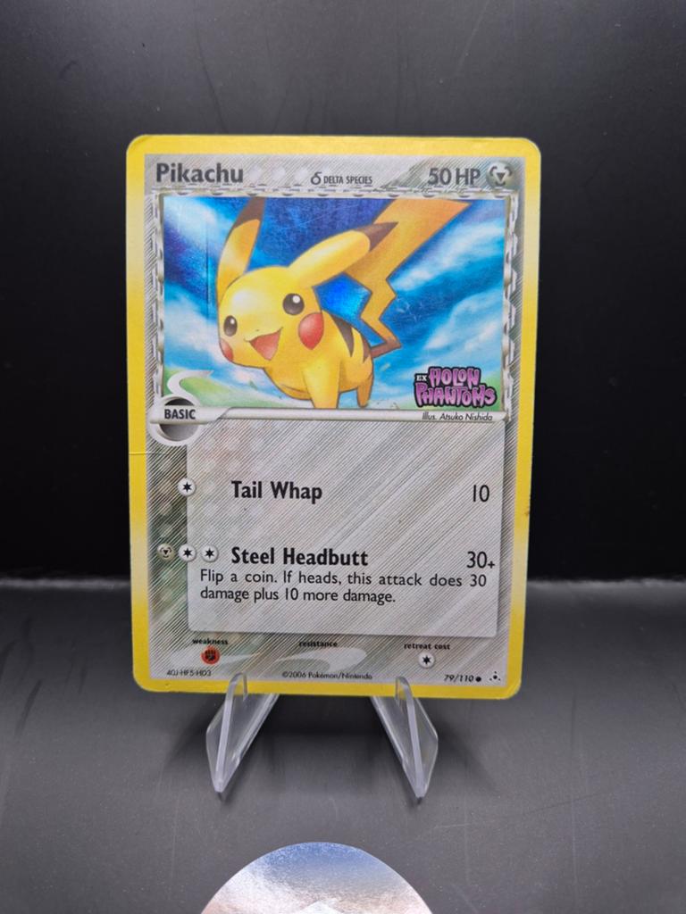 Pikachu - Holon Phantoms - Stamped Reverse - 79/110, Ophalen of Verzenden