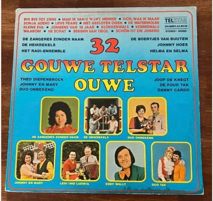LP 32 Gouwe Telstar Ouwe Dubbel LP, Pop, Ophalen of Verzenden, Zo goed als nieuw, 12 inch
