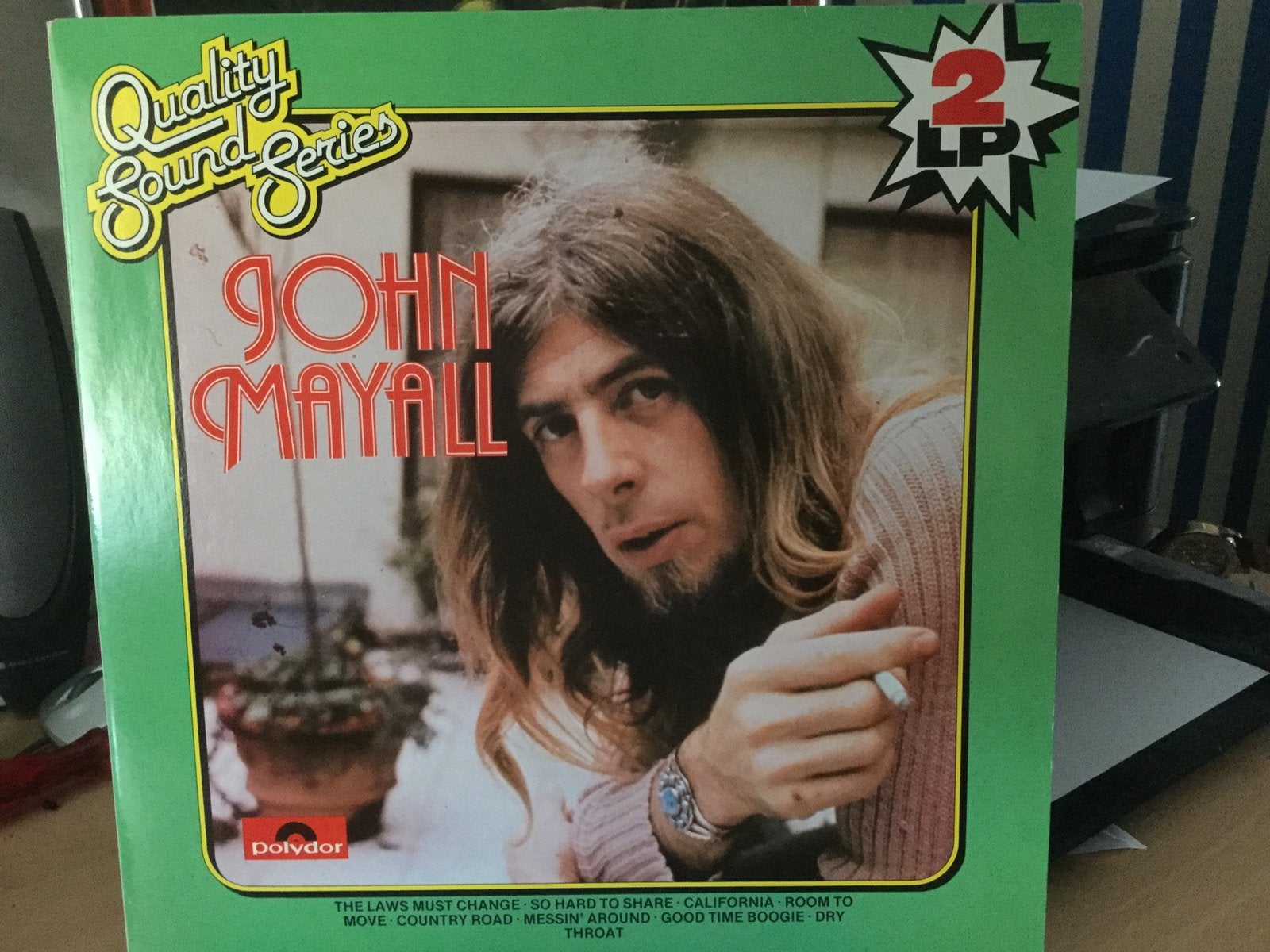 John Mayall-2LP topvinyl en dito hoes., Cd's en Dvd's, Ophalen of Verzenden, Zo goed als nieuw, 12 inch, Poprock