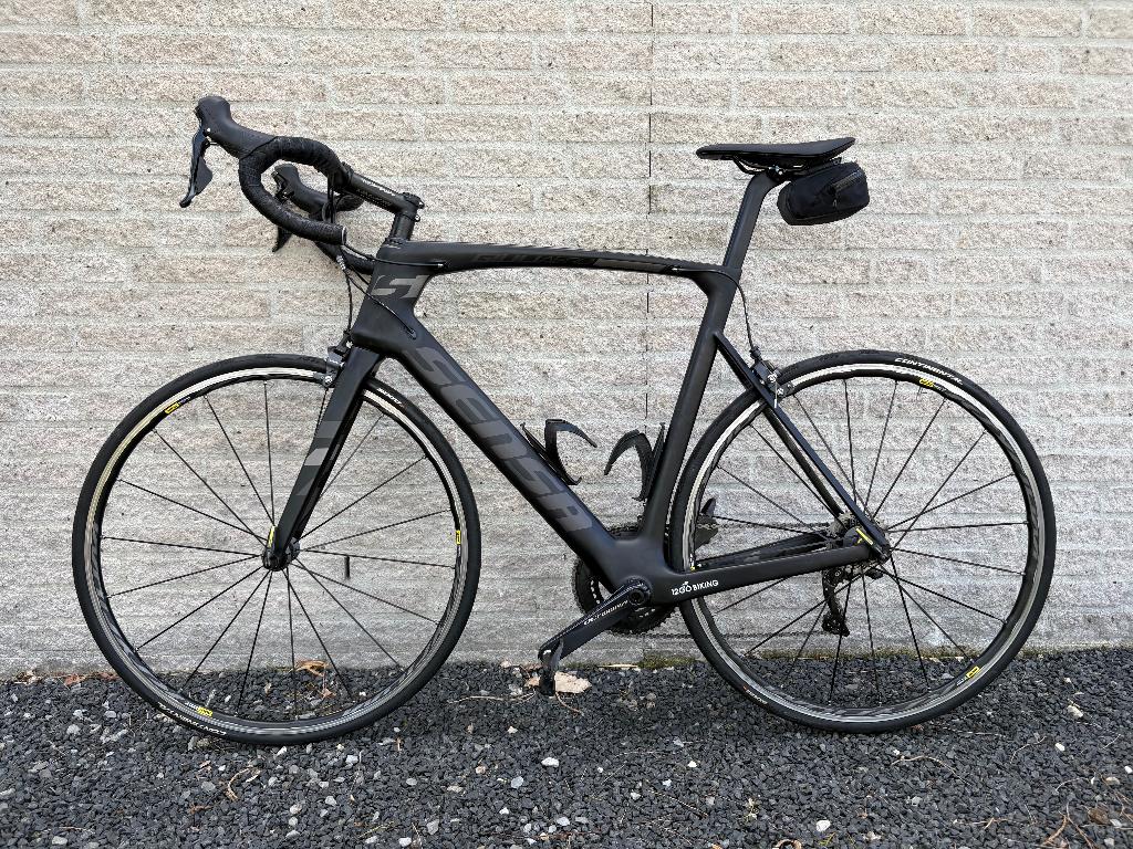 Racefiets Sensa Giuliaero Ultegra Dark Matt 58, 28 inch, Gebruikt, Carbon, 57 tot 61 cm