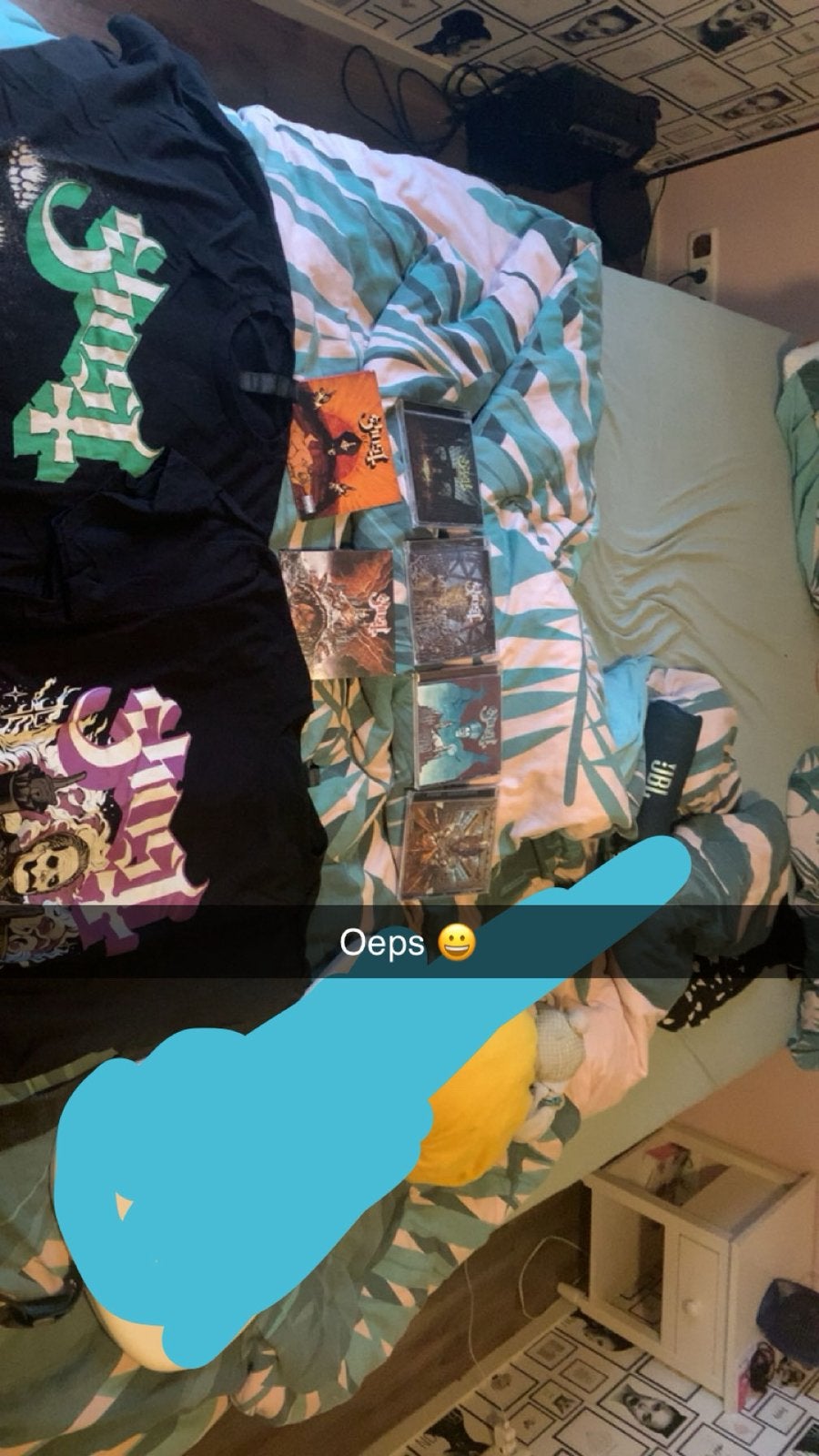 Ghost t-shirts + cd’s ( de gitaar is een andere advertentie), Inclusief boekje, Ophalen of Verzenden, Zo goed als nieuw, Metal