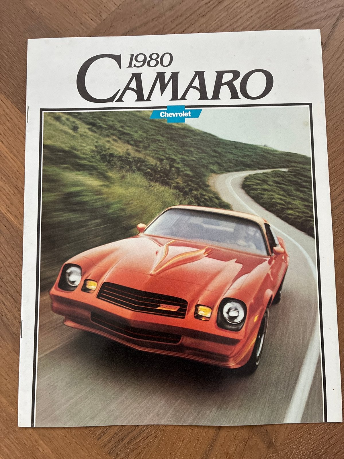 1980 Chevrolet Camaro brochure, Boeken, Auto's | Folders en Tijdschriften, Verzenden, Zo goed als nieuw, Chevrolet