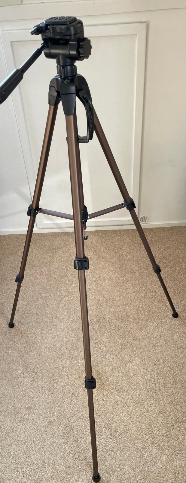 Lichtgewicht fotostatief - 62cm tot 160cm, Ophalen, Gebruikt, Driepoot, Hama