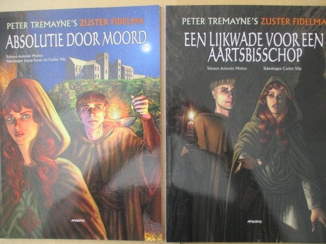 w0336 zuster fidelma 1 en 2, Boeken, Meerdere stripboeken, Ophalen, Gelezen