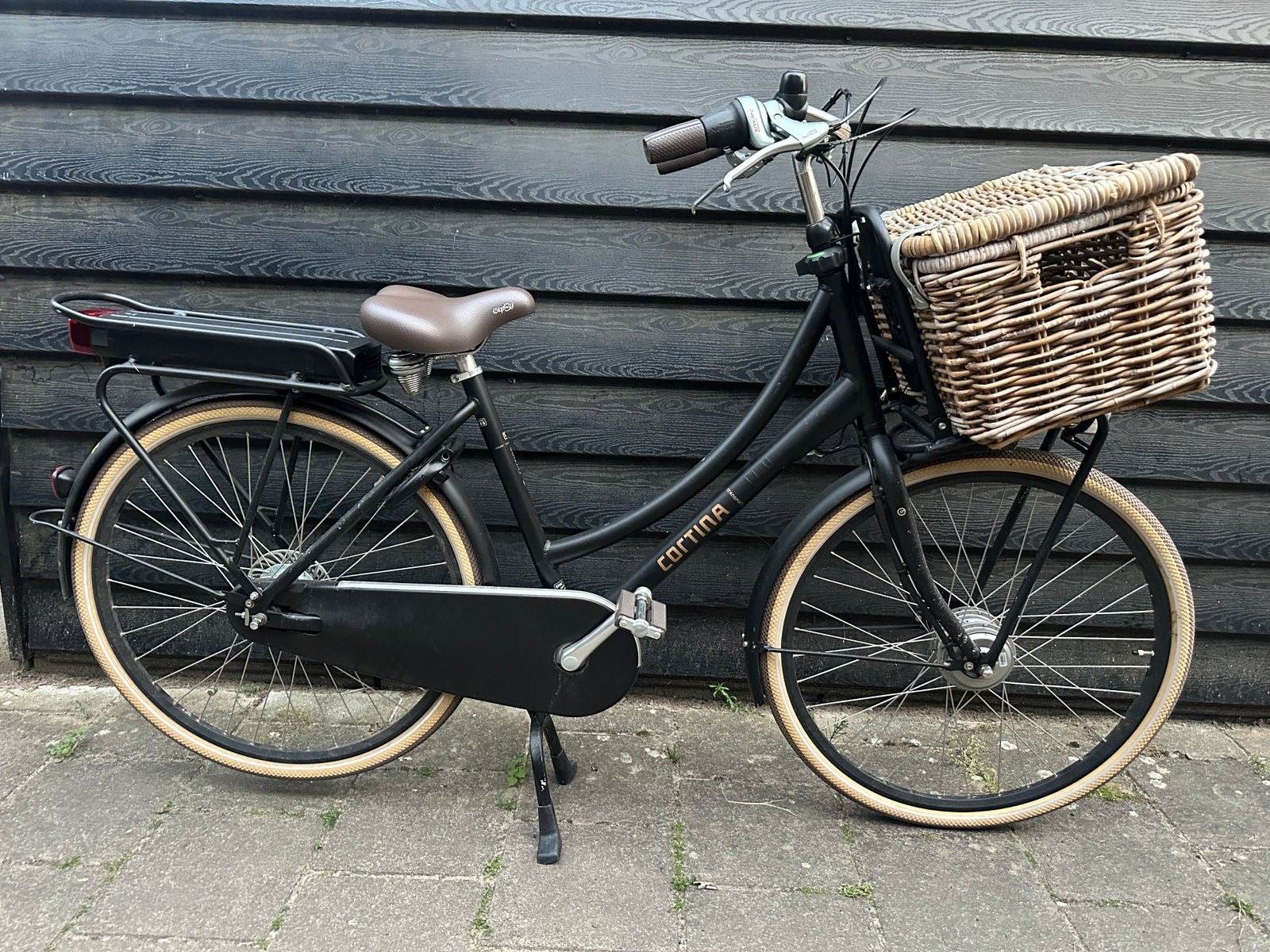 Elektrische Cortina E-U4 50cm 7V  Damesfiets EBIKE 600km, Fietsen en Brommers, 50 tot 53 cm, Ophalen of Verzenden, Zo goed als nieuw