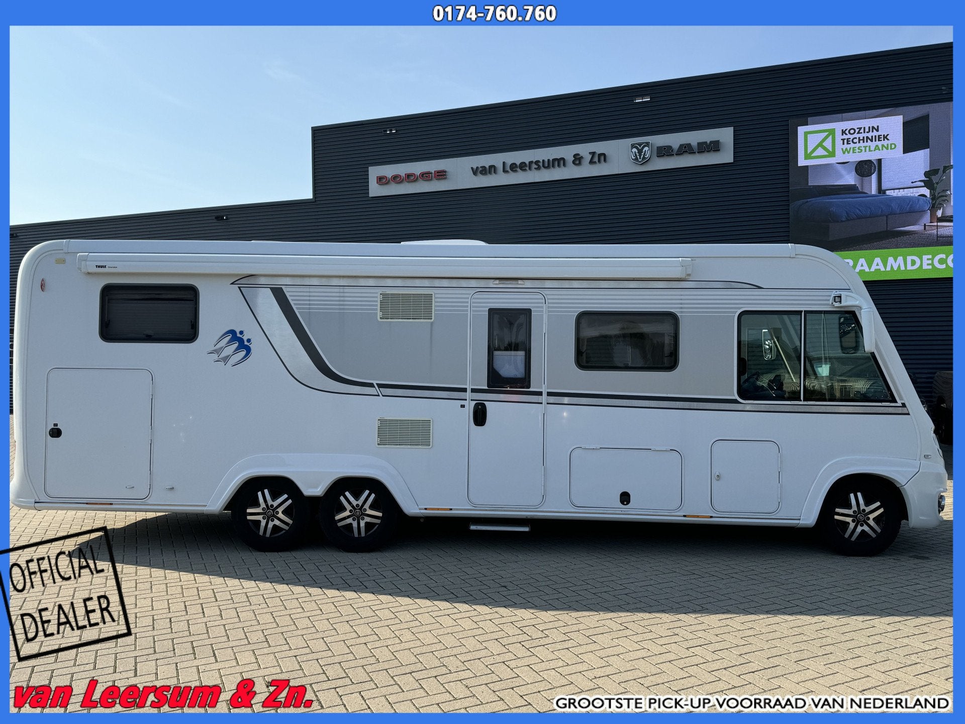 Knaus R03 SUN LEG i 900 | Full Option | (bj 2016), Automaat, Warmoezenierstraat 23
2671ZP  NAALDWIJK, NL, Bedrijf, Van Leersum en Zn.