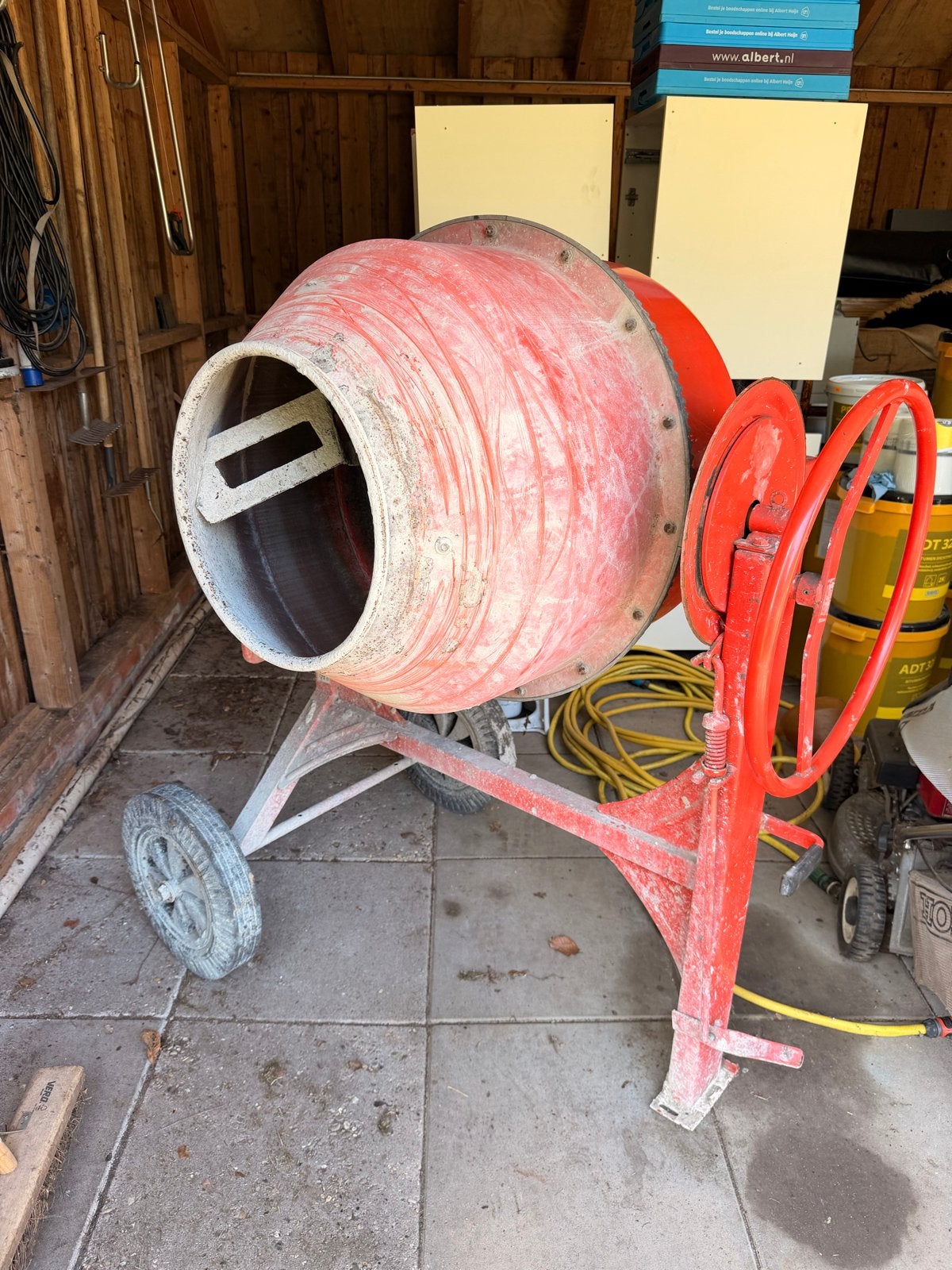 Atika Patriot 250L Beton/Cement Mixer - Krachtig & Betrouwba, Doe-het-zelf en Verbouw, Gereedschap | Overige machines, Ophalen