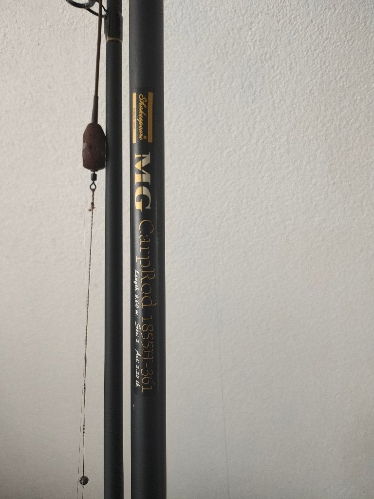 Shakespeare MG CarpRod, Watersport en Boten, Ophalen, Zo goed als nieuw, Complete set