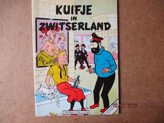 adv6765 kuifje, Boeken, Stripboeken, Eén stripboek, Ophalen, Gelezen