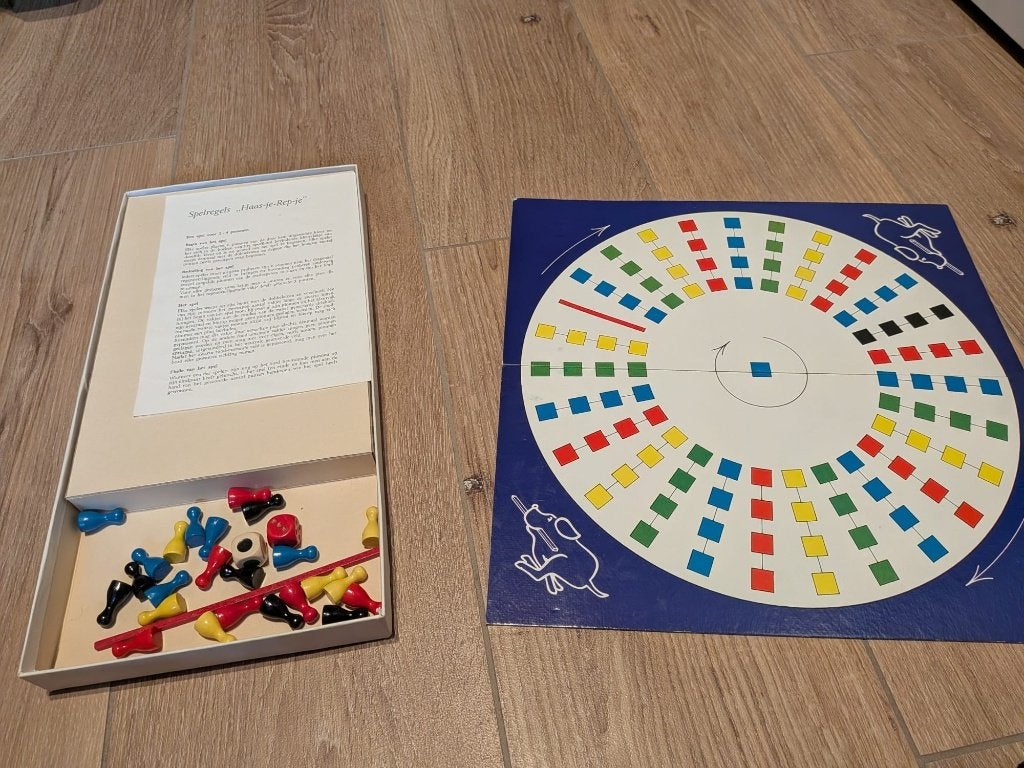 Spel Haas Je Rep je, Een of twee spelers, Ophalen of Verzenden, Zo goed als nieuw, Hema