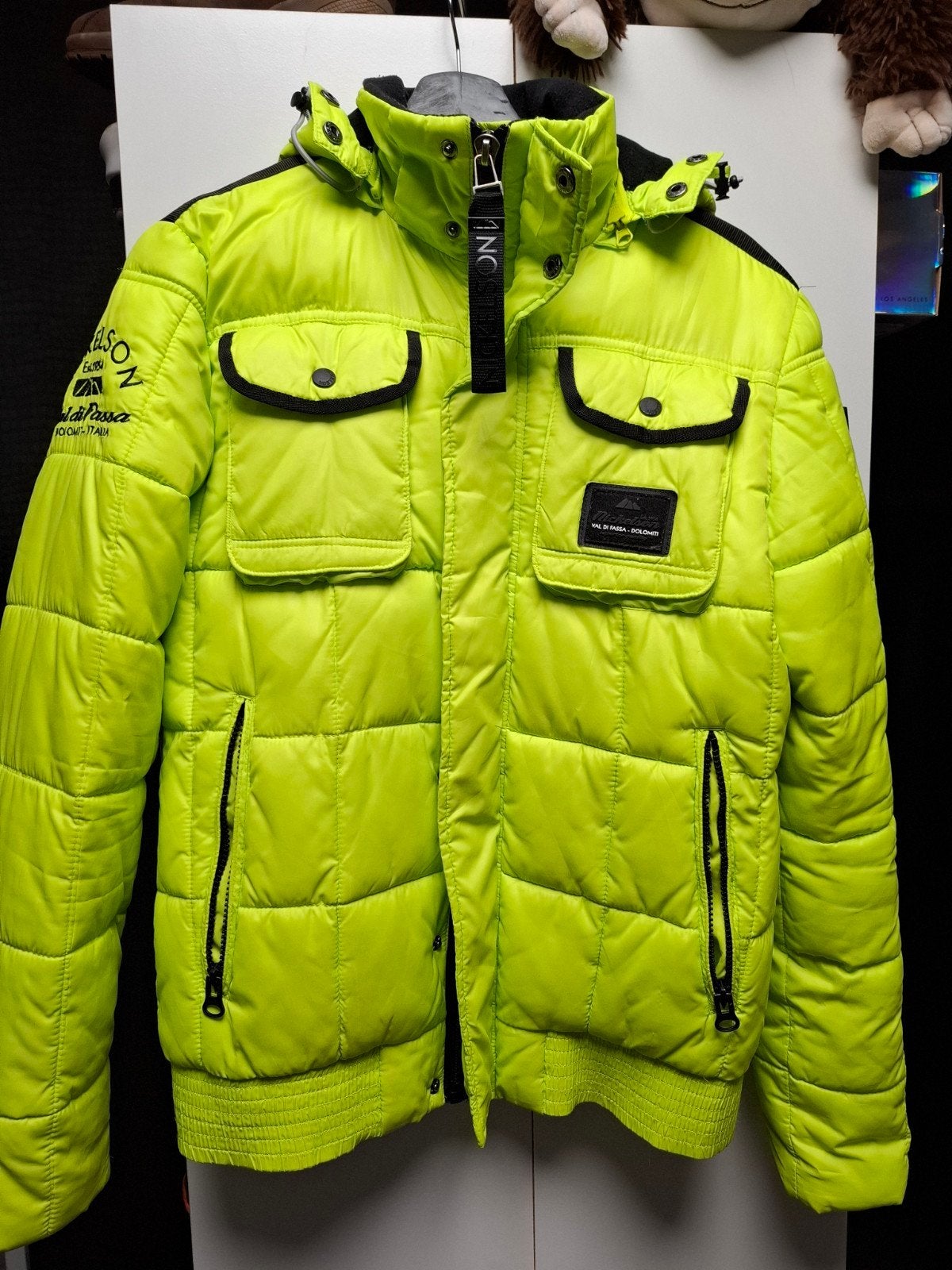 NICKELSON WINTER JAS, Zwart, Ophalen of Verzenden, Zo goed als nieuw, NICKELSON