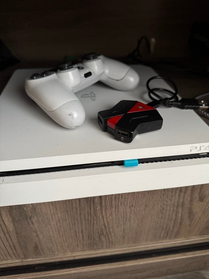 PS4 Slim 500GB met 12 games, controller en accessoires, Vanaf 18 jaar, Overige genres, Eén computer, Ophalen of Verzenden