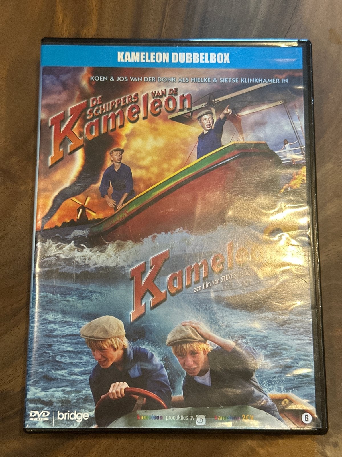De Schippers van de Kameleon Dubbelbox DVD, Cd's en Dvd's, Dvd's | Kinderen en Jeugd, Gebruikt, Alle leeftijden, Nederlands, Familie