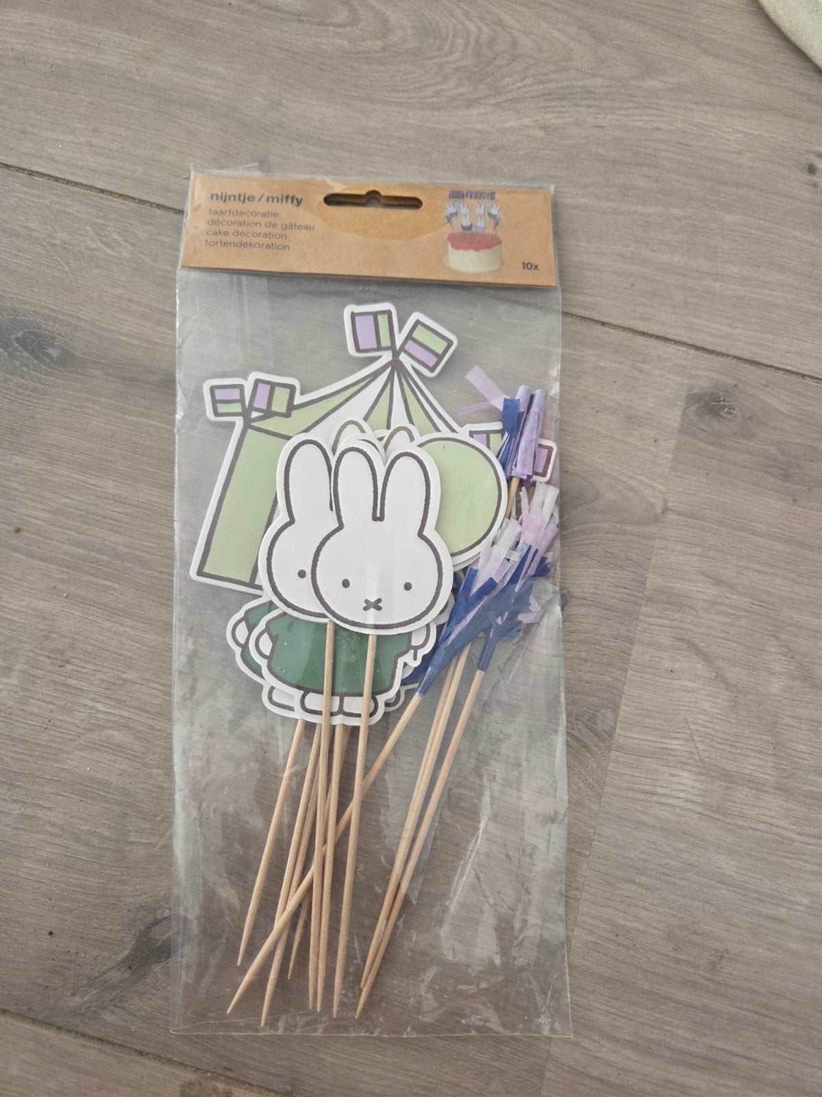 Nijntje taartdecoratie - Nieuw, Ophalen of Verzenden, Nieuw