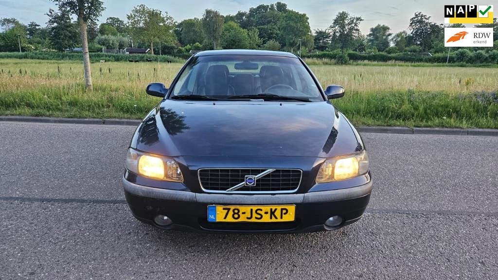 Volvo S60 2.4, Gebruikt, Blauw, S60, Bedrijf