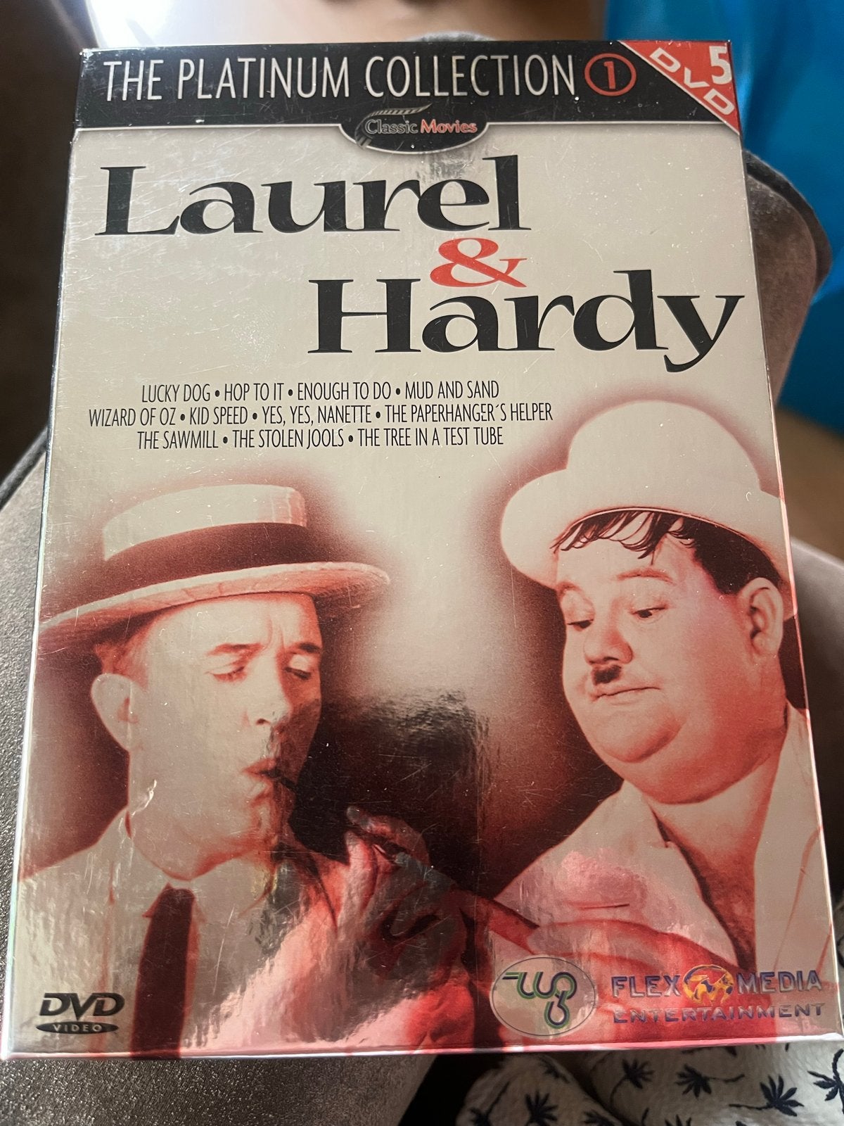 Laurel & Hardy - The Platinum Collection 1 (5 DVD Boxset), Alle leeftijden, Nederlands, Ophalen of Verzenden, Zo goed als nieuw
