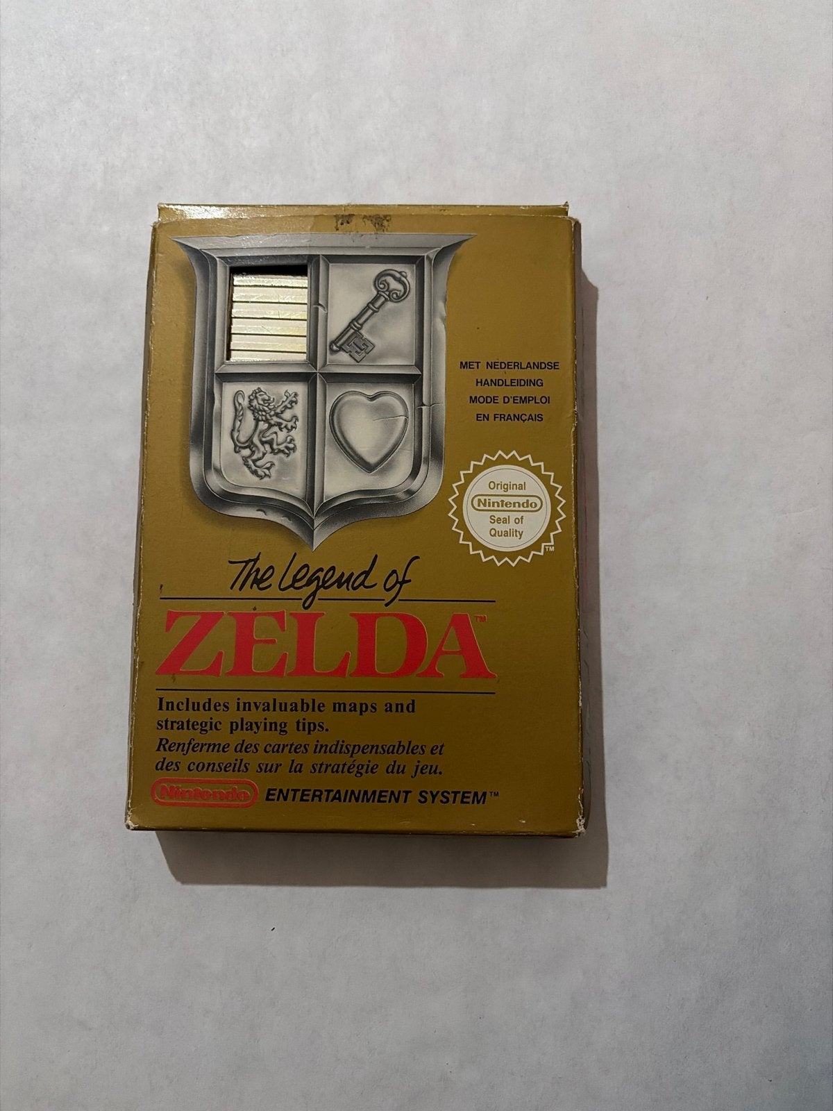 The Legend of Zelda NES (PAL) compleet met doos en boekje, Spelcomputers en Games, Avontuur en Actie, Gebruikt, 1 speler, Ophalen of Verzenden