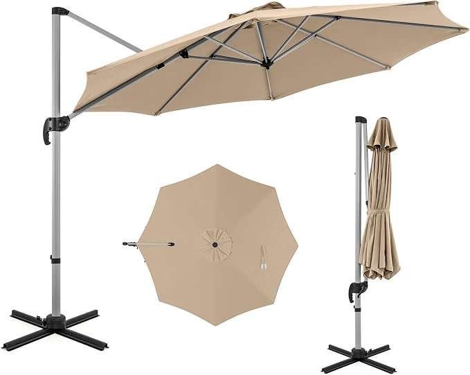 Zweefparasol, Tuin en Terras, Ophalen, Kantelbaar, Nieuw, 2 tot 3 meter