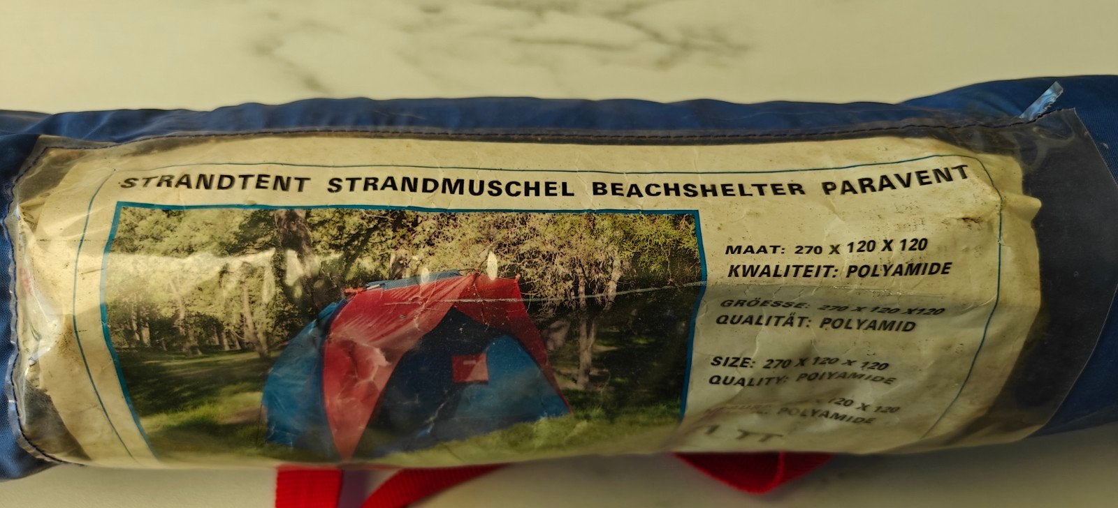 Strandtent / Beachshelter / Paravent - Polyamide, Ophalen of Verzenden