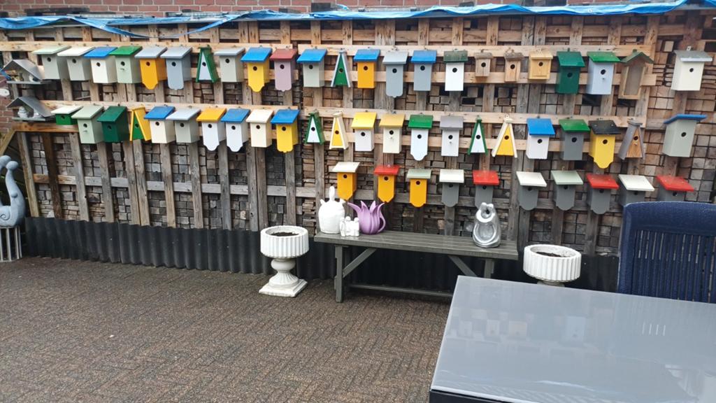 Vogelhuisjes te koop 3 st voor 10 euro, Ophalen of Verzenden, Nieuw