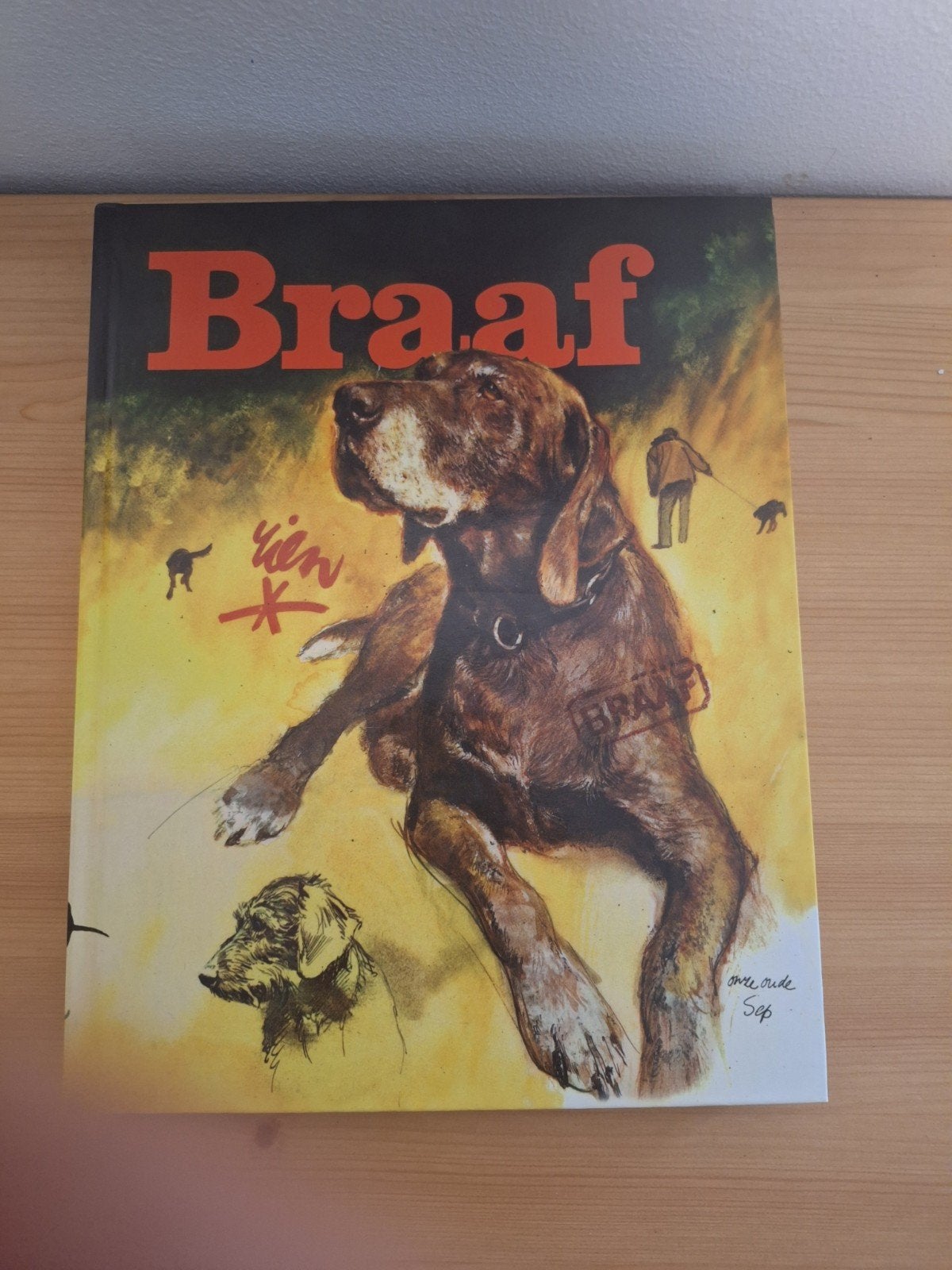 Braaf - R. Poortvliet - Hondenboek, Ophalen of Verzenden, Zo goed als nieuw, Honden, Rien Poortvliet
