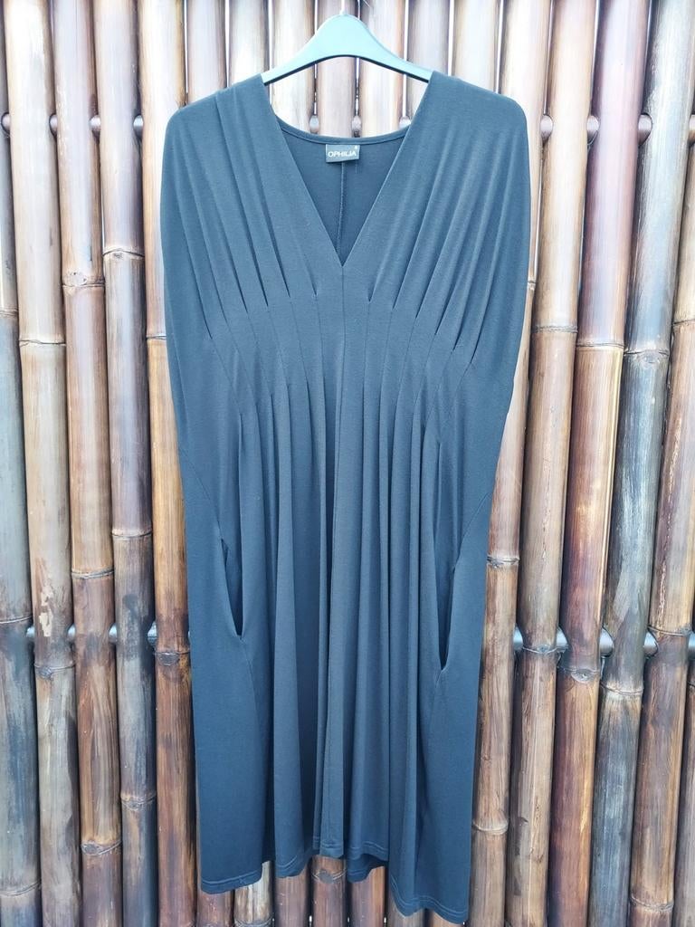 Ophilia jurk, Kleding | Dames, Grote Maten, Ophalen of Verzenden, Nieuw, Zwart, Jurk