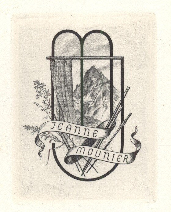 1243 Ex Libris Oostenrijk : Hubert Woyty-Wimmer, z.j., Verzenden, Ex libris