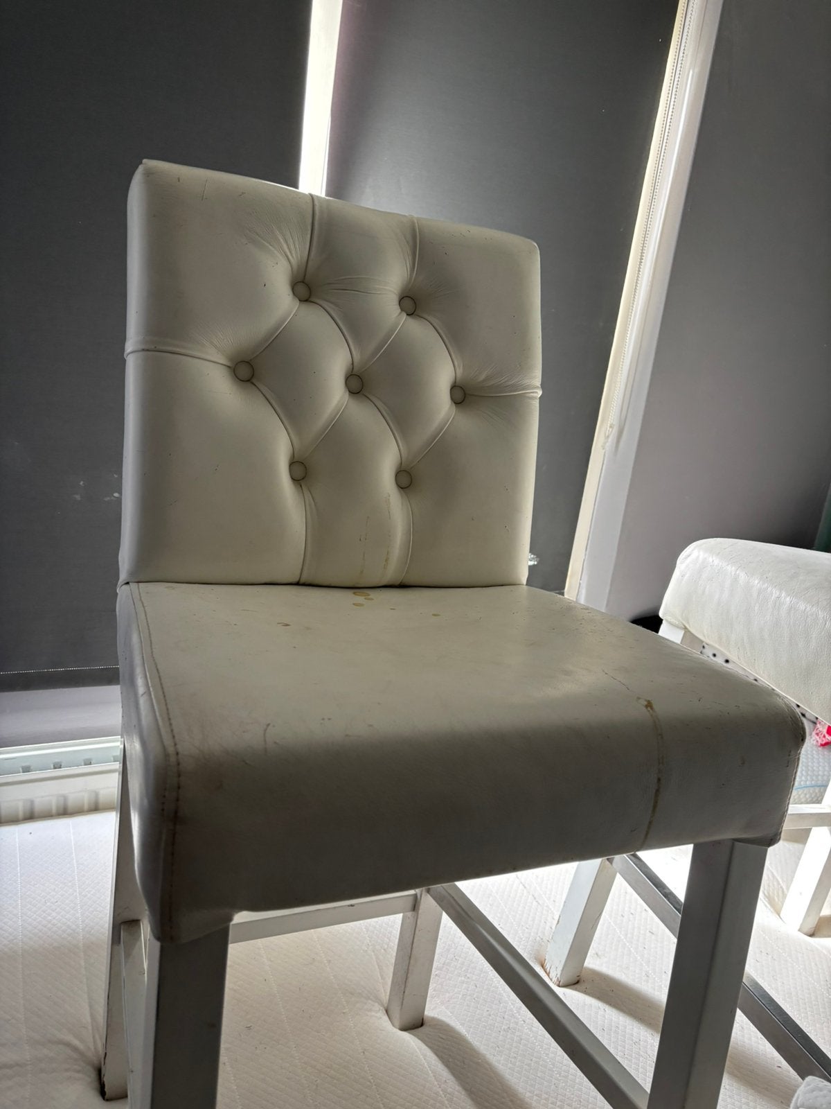 WITTE BARKRUKKEN, 2 krukken, Ophalen, Zo goed als nieuw, 60 tot 90 cm