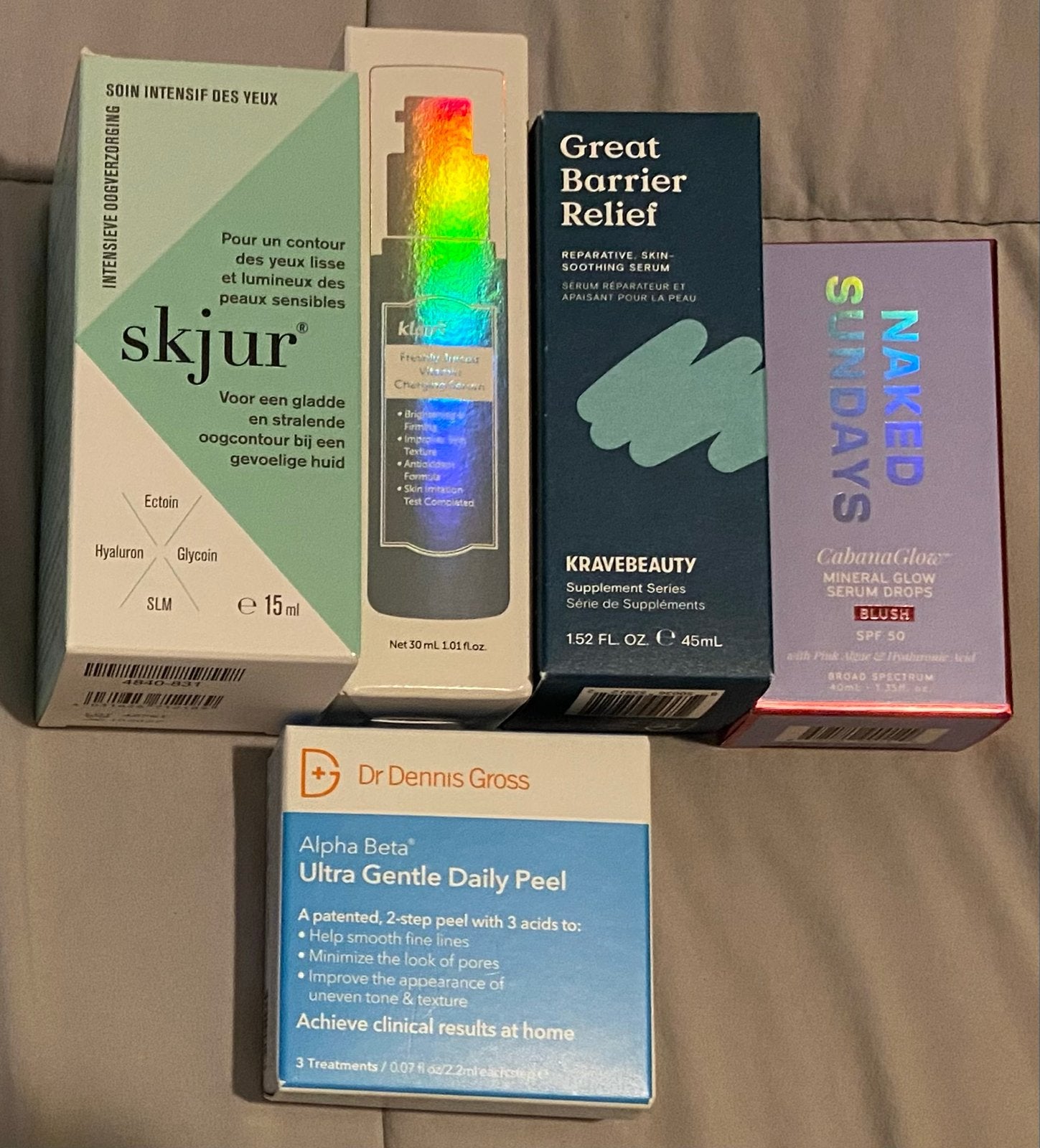 Skjur Oogverzorging, KraveBeauty Serum, Dr. Dennis Gross Pee, Ophalen of Verzenden, Nieuw, Gehele gezicht, Verzorging