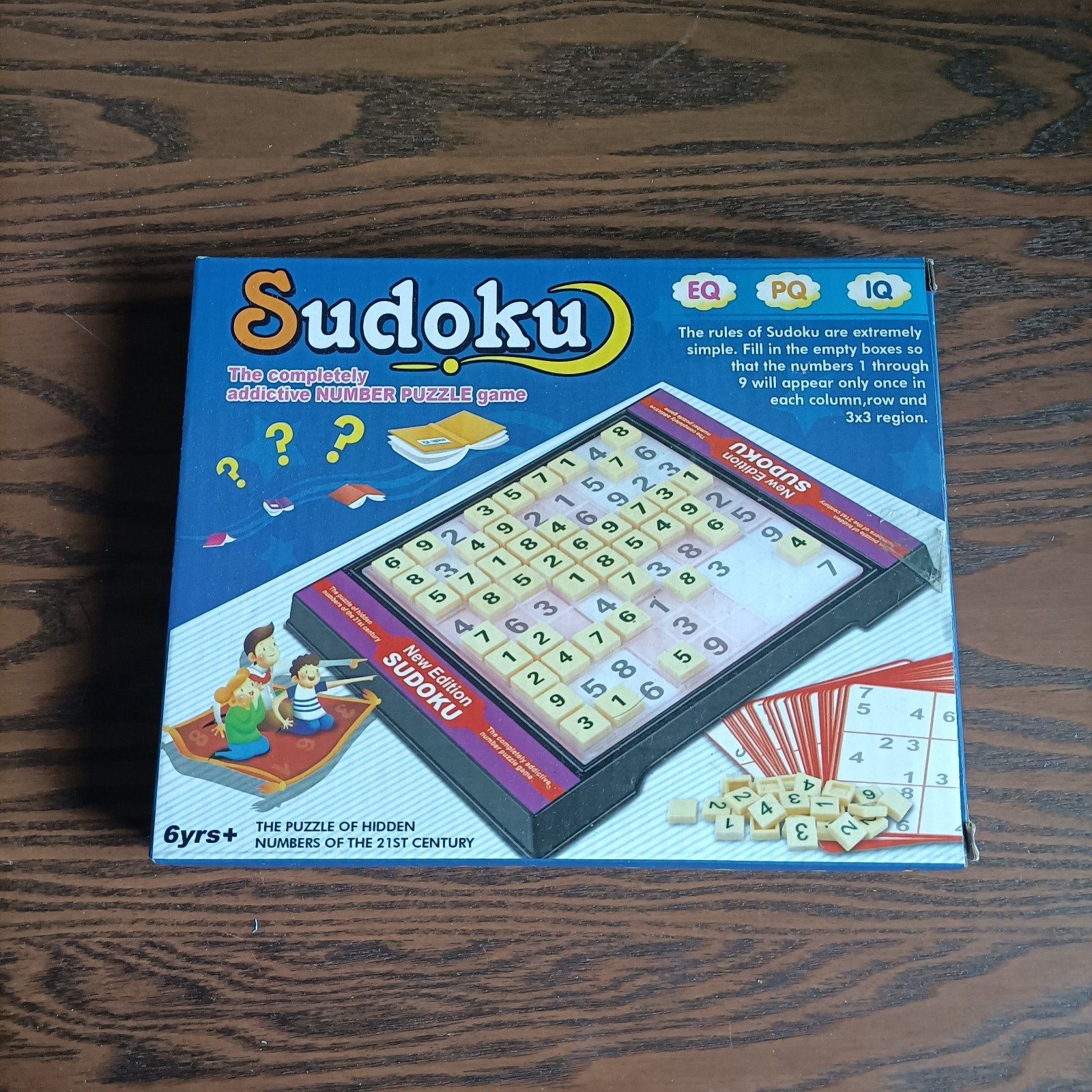 Sudoku bordspel - Nieuwe Editie - Compleet met doos, Een of twee spelers, Ophalen of Verzenden, Zo goed als nieuw, Wonder Board