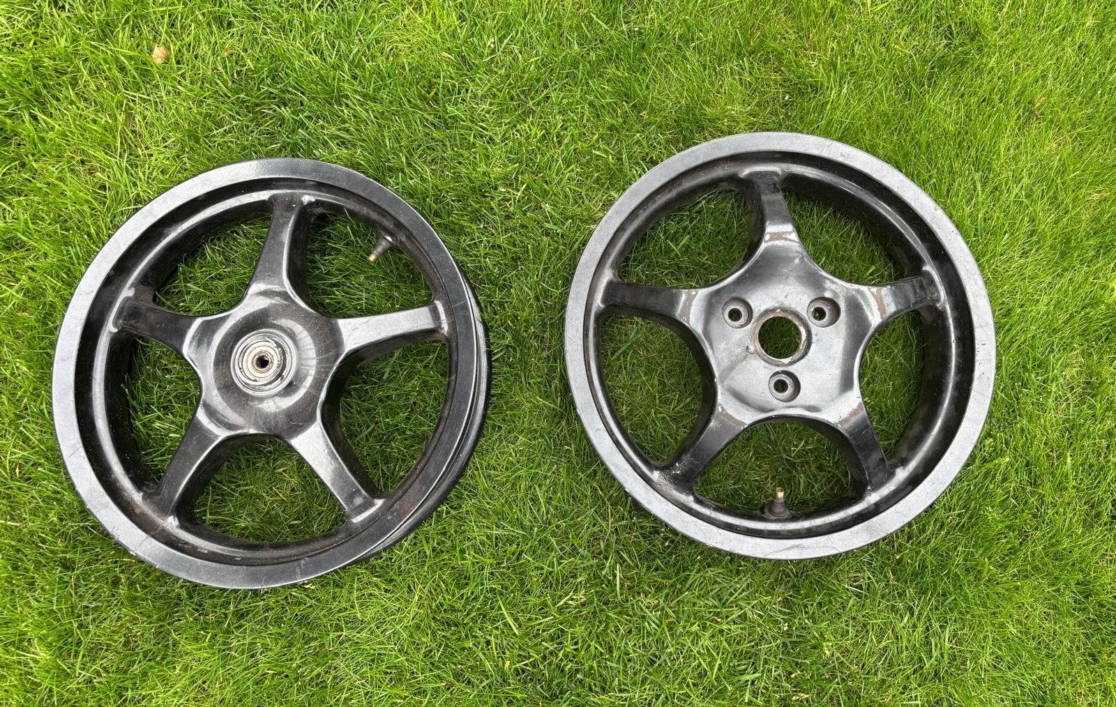 Yamaha Aerox Velgen Set - Voor en Achterwiel, Ophalen, Gebruikt, Overige typen, Yamaha