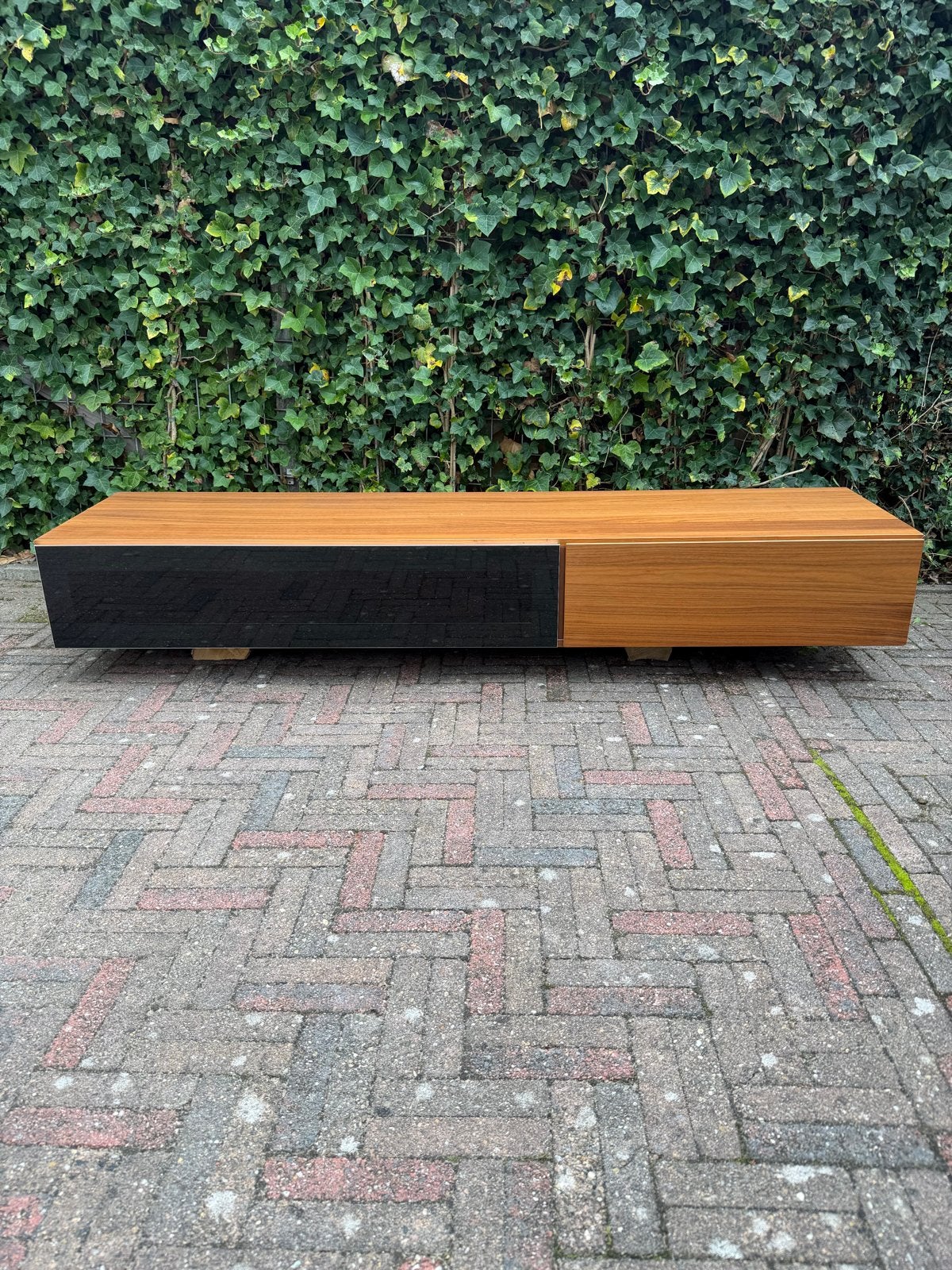 Bono TV-meubel met opbergruimte, Ophalen, Gebruikt, Retro Vintage, 200 cm of meer