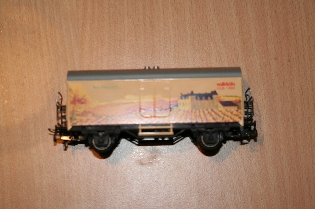 HO  Marklin Bier wagon., Ophalen, Wisselstroom, Wagon, Zo goed als nieuw