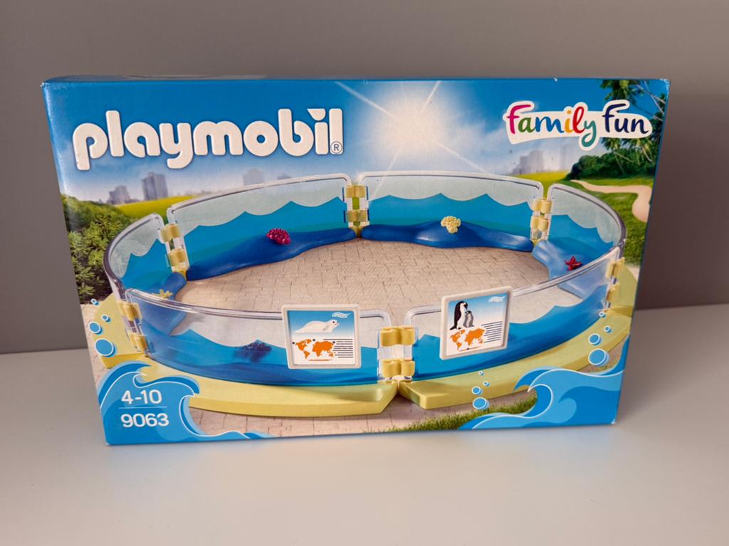 Playmobil set 9063: bassin voor zeedieren. Nieuw in doos, Kinderen en Baby's, Speelgoed | Playmobil, Ophalen of Verzenden, Nieuw