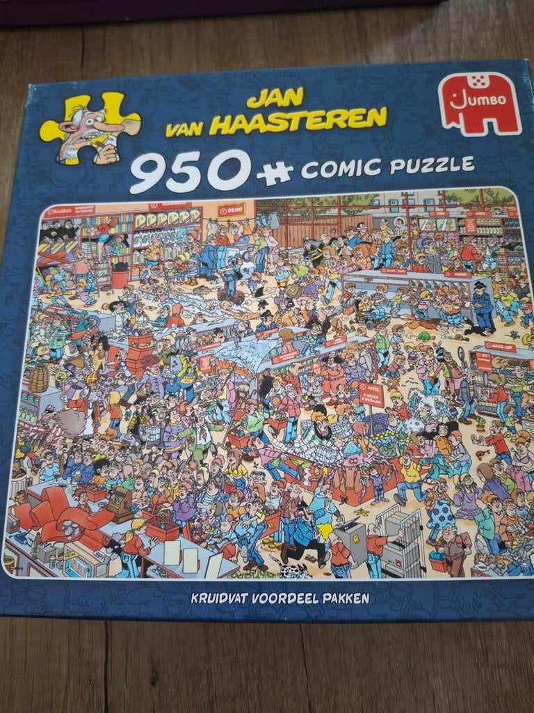 Diverse jan van haasteren puzzels, Ophalen, 500 t/m 1500 stukjes, Gebruikt