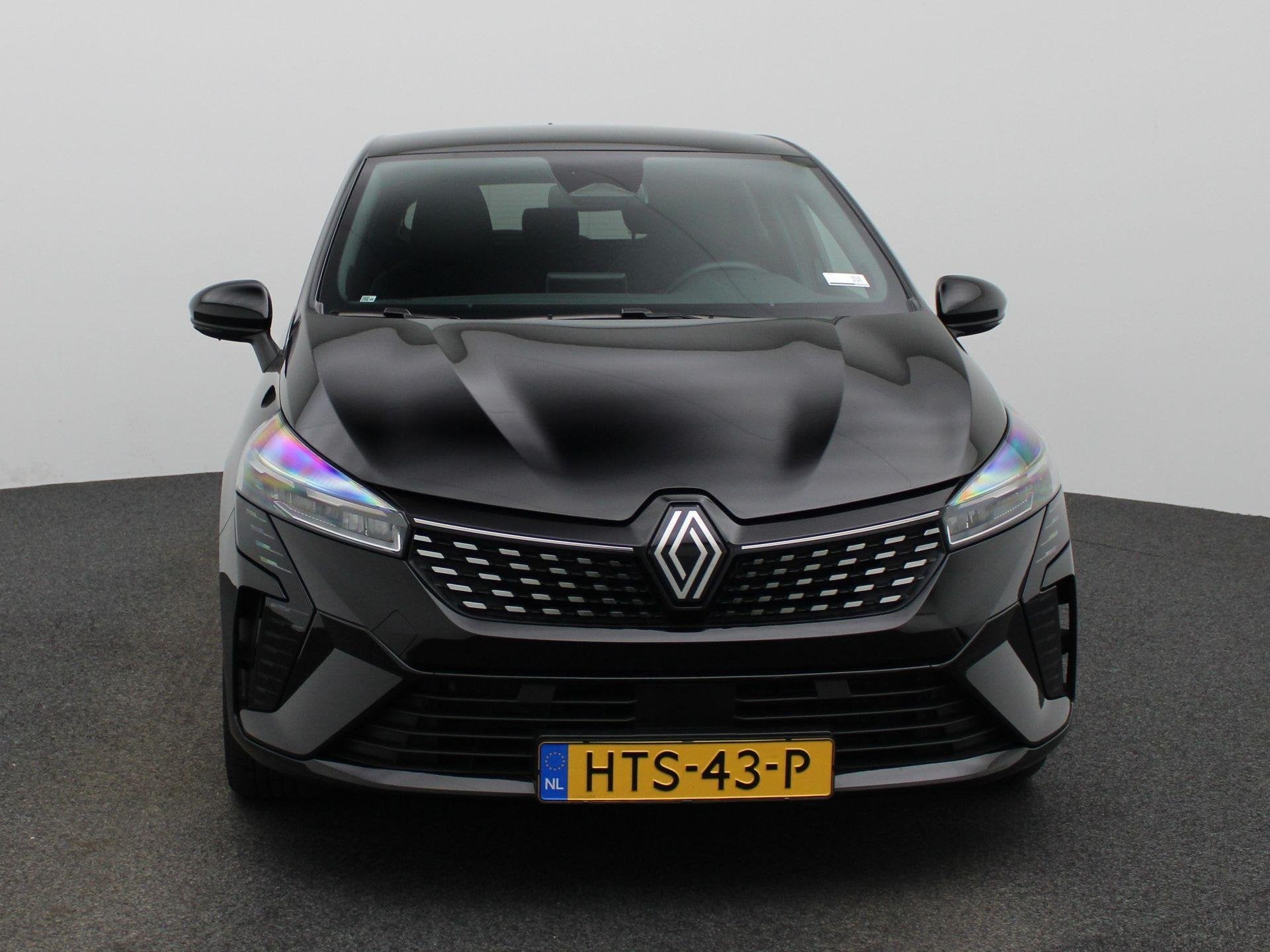 Renault Clio 1.6 E-Tech Full Hybrid 145 techno | Navigatie |, Euro 6, Leder en Stof, Zwart, Origineel Nederlands