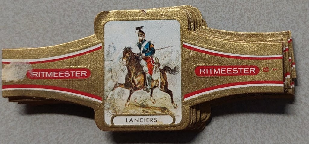 Sigarenbandjes, Ophalen of Verzenden, Gebruikt, Sigarenbandjes