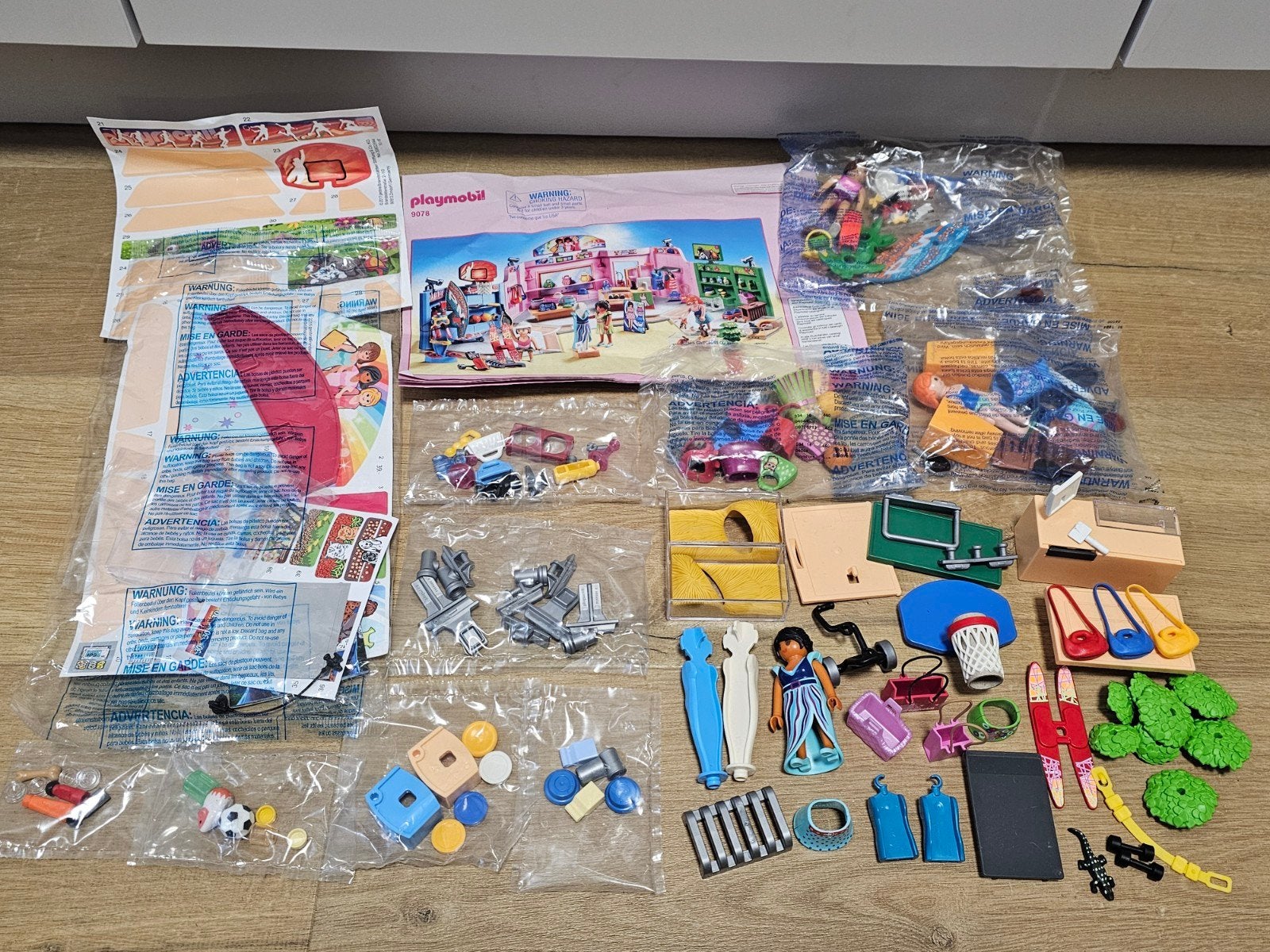 Playmobil 9078 winkelgalerij - accessoires, Ophalen of Verzenden, Zo goed als nieuw